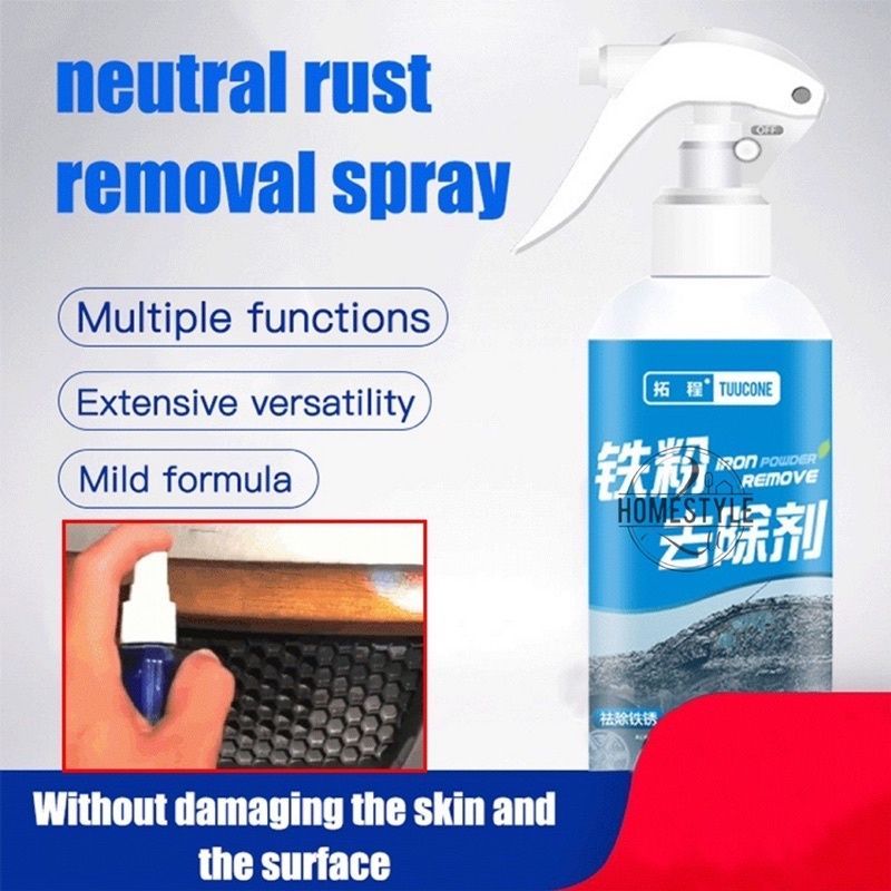 TUUCONE Iron Remover Spray – Multi-Purpose Metal Cleaning Solution