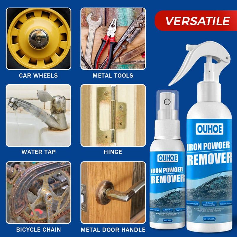 TUUCONE Iron Remover Spray – Multi-Purpose Metal Cleaning Solution